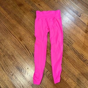FP Movement by Free People Hot Pink High-Waist Leggings